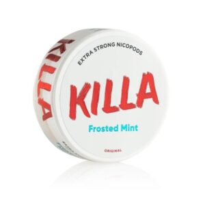 KILLA Frosted Mint 16mg nicotine pouch can