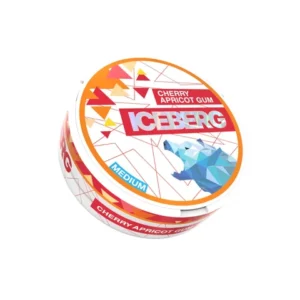 ICEBERG Cherry Apricot Gum Medium 20mg Nicotine Pouches