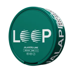 LOOP Jalapeno Lime Medium Nicotine Pouches Can