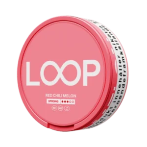 LOOP Red Chilli Melon 9.4mg Nicotine Pouches Can