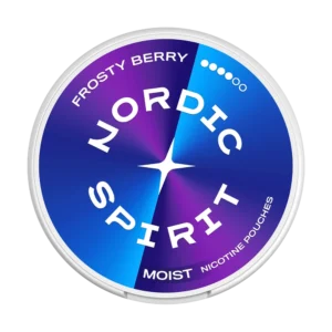 Nordic Spirit Frosty Berry Strong 9mg Nicotine Pouches Can