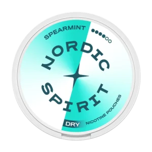 Nordic Spirit Spearmint Extra Strong 11mg Nicotine Pouches Can