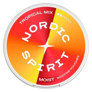 Nordic Spirit Tropical Mix Regular 6mg Nicotine Pouches Can