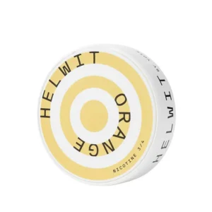 HELWIT Orange 9mg/g nicotine pouch can