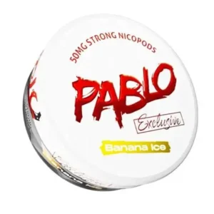 Pablo Exclusive Banana Ice 30mg Nicotine Pouches