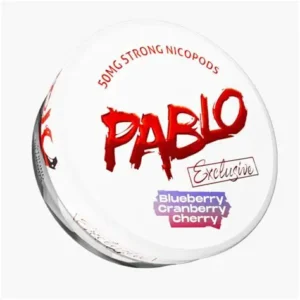 Pablo Exclusive Blueberry Cranberry Cherry 30mg Nicotine Pouches