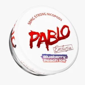 Pablo Exclusive Blueberry Peach Ice 30mg Nicotine Pouches