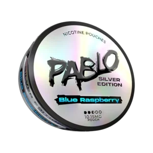 Pablo Silver Edition Blue Raspberry 10mg Nicotine Pouches