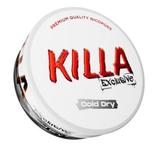 KILLA Exclusive Cold Dry 16.5mg nicotine pouch can