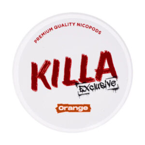 KILLA Exclusive Orange 16.5mg nicotine pouch can