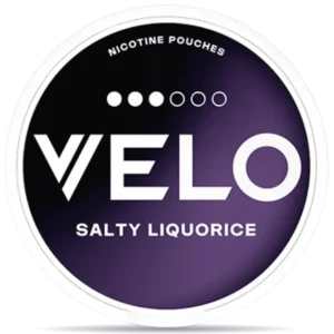 VELO Salty Liquorice Nicotine Pouches