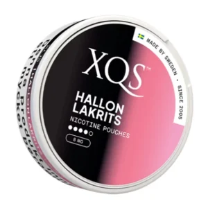 XQS Hallon Lakrits 8mg Nicotine Pouches