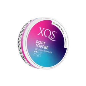 XQS Soft Toffee 8mg Strong Nicotine Pouches