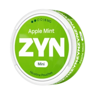 ZYN Apple Mint Mini 6mg Nicotine Pouches
