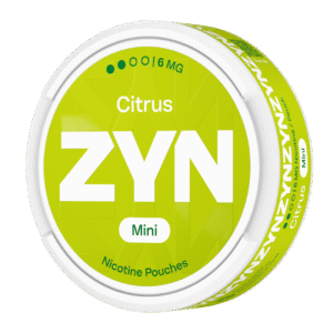 ZYN Citrus Mini 6mg Nicotine Pouches