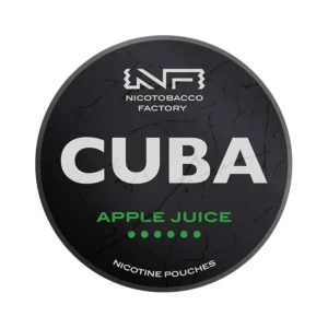 CUBA Apple Juice 43mg Nicotine Pouches