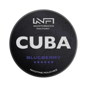 CUBA Blueberry 43mg Nicotine Pouches