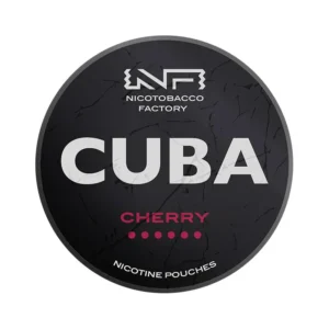 CUBA Cherry 43mg Nicotine Pouches