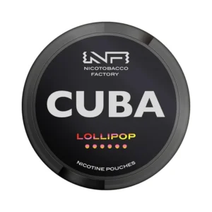 CUBA Black Lollipop 43mg Nicotine Pouches