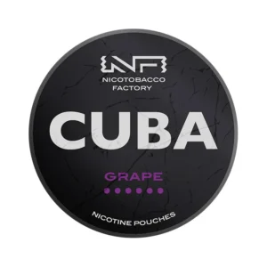 CUBA Grape 43mg Nicotine Pouches