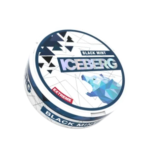 ICEBERG Black Mint Extreme Nicotine Pouches