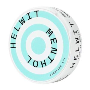HELWIT Menthol 6mg nicotine pouch can
