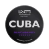 CUBA Black Blackberry 43mg Nicotine Pouches