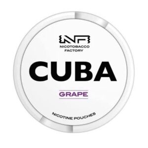 CUBA Grape 16mg Nicotine Pouches