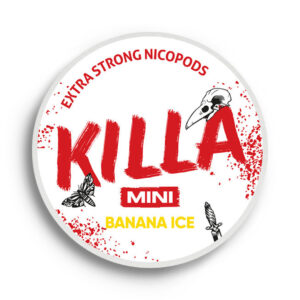 KILLA Mini Banana Ice nicotine pouch can