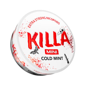 KILLA Mini Cold Mint nicotine pouch can