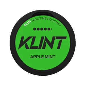 KLINT Apple Mint 16.4mg extra strong nicotine pouch can