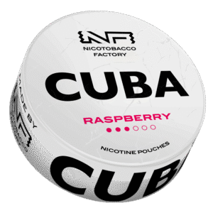 CUBA White Raspberry 10.2mg Nicotine Pouches