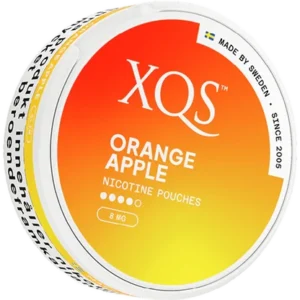 XQS Orange Apple 8mg Strong Nicotine Pouches