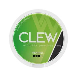 CLEW Menthol 15mg Nicotine Pouches