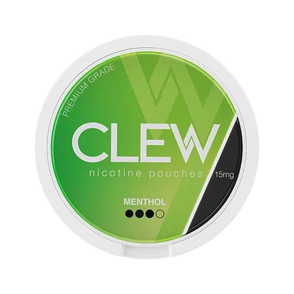 CLEW Menthol 15mg Nicotine Pouches