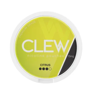 CLEW Citrus 15mg Nicotine Pouches