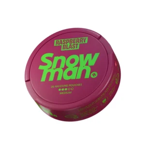 SNOWMAN Raspberry Blast 9mg Nicotine Pouches
