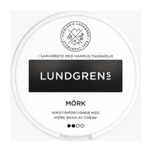 LUNDGRENS Mörk 8mg Nicotine Pouches