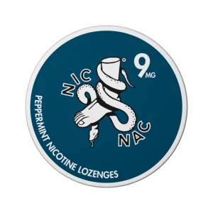 NIC NAC Peppermint 9mg Nicotine Lozenges