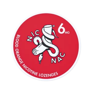 NIC NAC Blood Orange 6mg Nicotine Lozenges