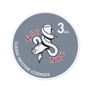 NIC NAC Classic 3mg Nicotine Lozenges