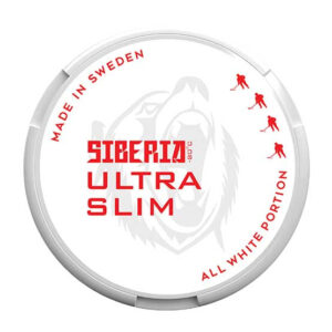 SIBERIA All White Ultra Slim 18mg Nicotine Pouches