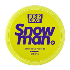 SNOWMAN Citrus Boost 12mg Nicotine Pouches