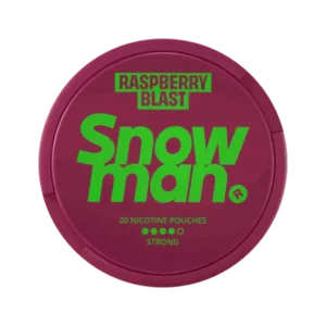 SNOWMAN Raspberry Blast 12mg Nicotine Pouches
