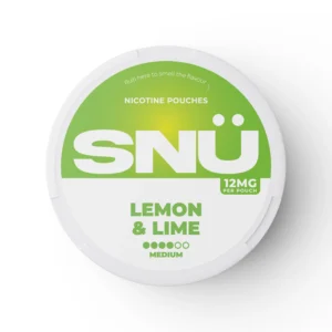 SNU Lemon & Lime 12mg Nicotine Pouches