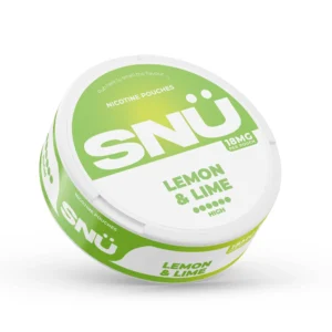 SNU Lemon and Lime 18mg Nicotine Pouches