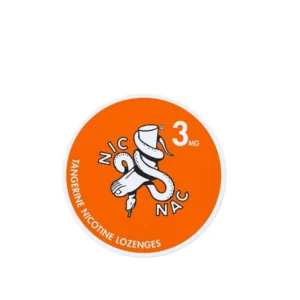 NIC NAC Tangerine 3mg Nicotine Lozenges