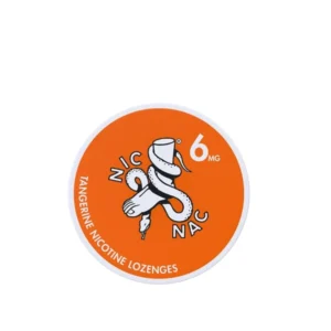 NIC NAC Tangerine 6mg Nicotine Lozenges