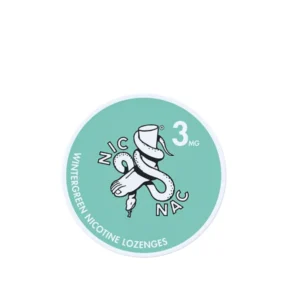 NIC NAC Wintergreen 3mg Nicotine Lozenges