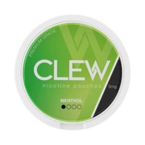 CLEW Menthol 5mg Nicotine Pouches